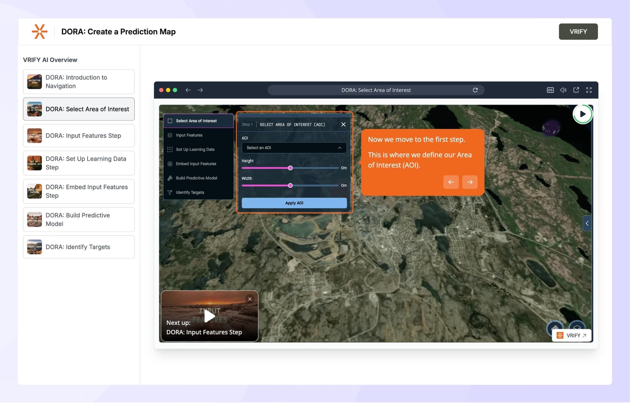 VRIFY showcase with Supademo