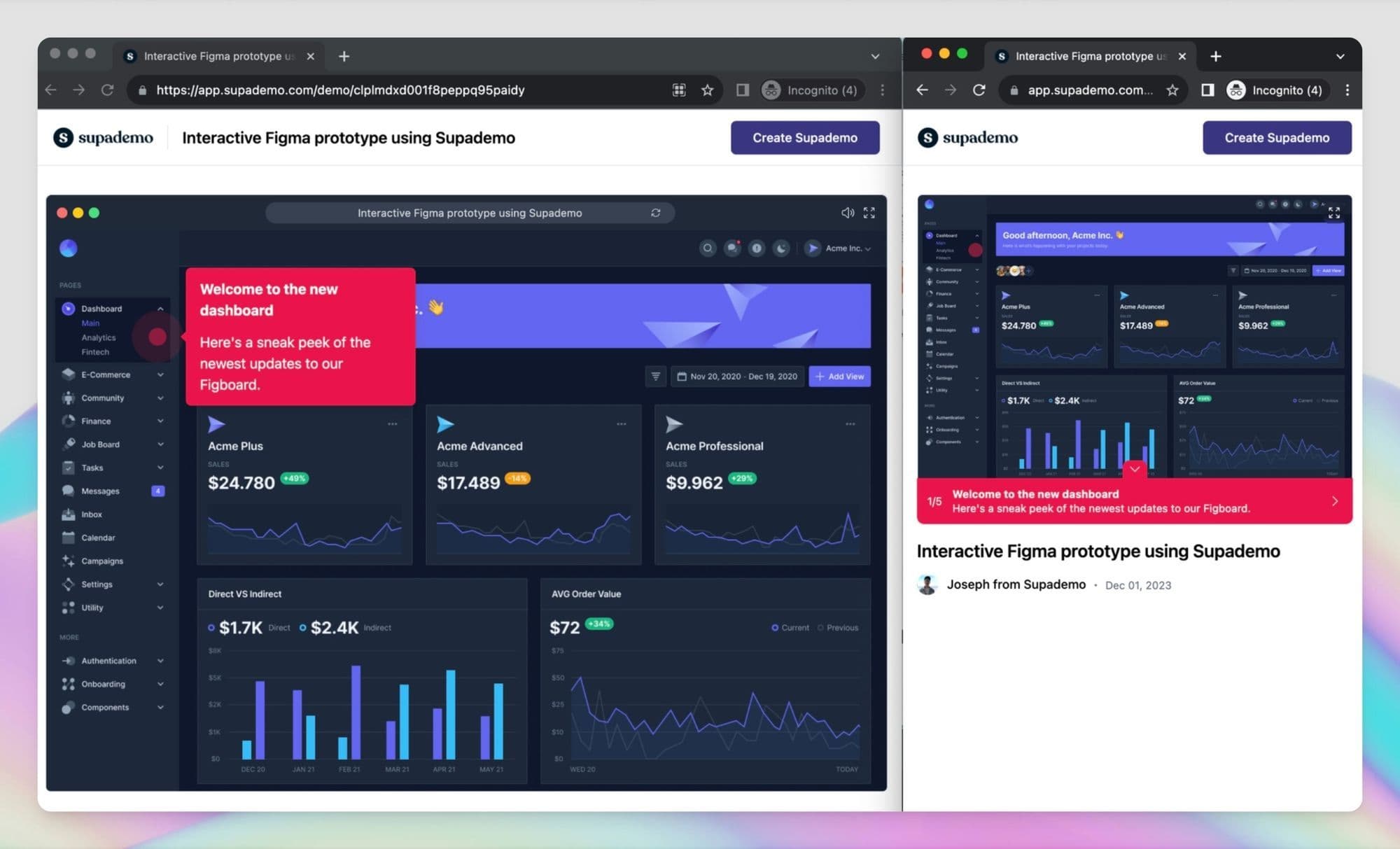 Figma Demo Prototype with Supademo