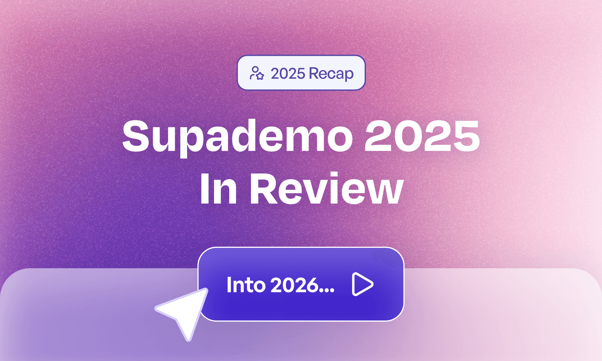 Cover image of the Supademo 2025 In Review article
