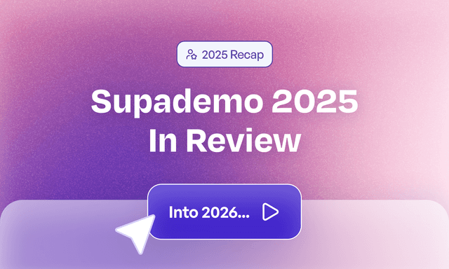 Cover image of the Supademo 2025 In Review article