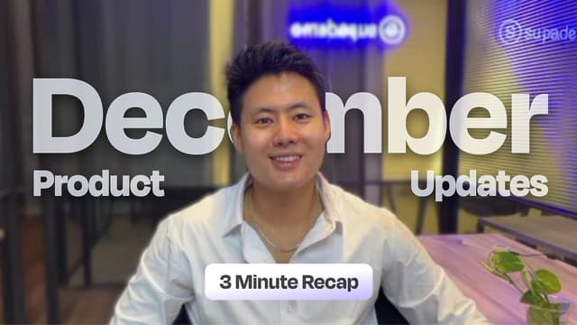 New in December ’25: Screen Recorder, Zoom & Pan on HTML & Typewriter Effect