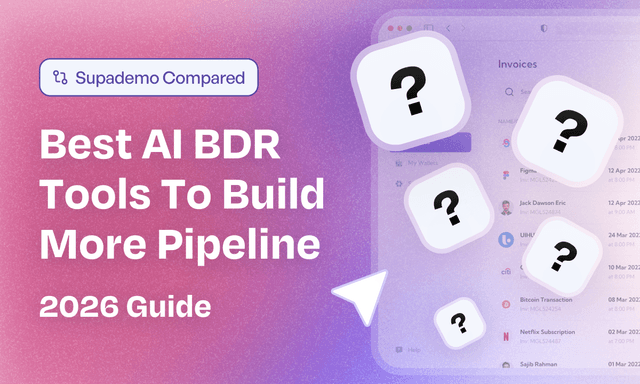 AI BDR Tools to Build More Pipeline in 2026