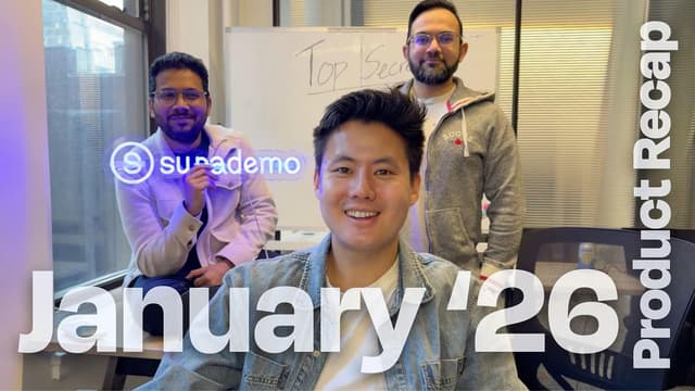 January product update header